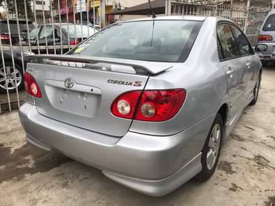 A picture of Toyota Corolla 2005 sport Flashed on first body Engine gear