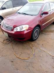 A picture of Toyota Corolla With good engine Smooth gear Location is Onitsha
