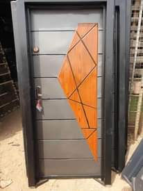 A picture of Iron doors