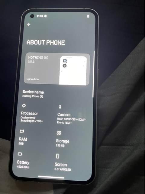 A picture of Nothing phone