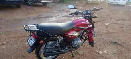 A picture of 2020 TVS star 125