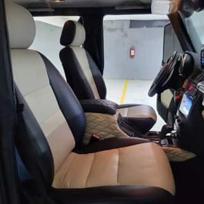 A picture of 2008 bullet proof Mercedes Benz g63 upgraded to 2020 model