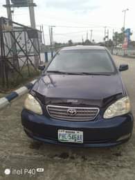A picture of Toyota Corolla 04 model for sale first flash engine and