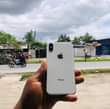 A picture of Iphone x GB 256 FAC TTN IPO Kipengele batter inasumbua