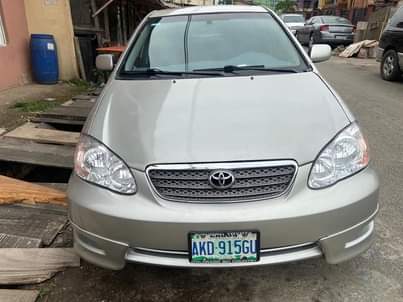 A picture of Toyota Corolla Sports 2004 Model