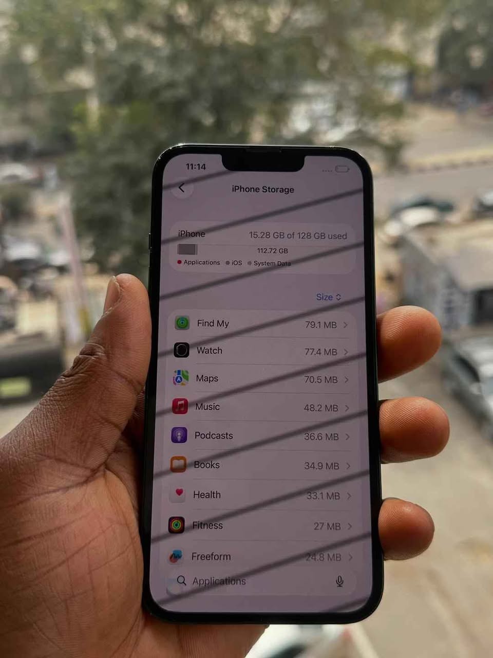A picture of IPhone 13