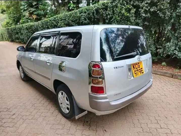 A picture of Toyota succeed old model