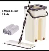 A picture of 2 in 1 cleaning scratch mop bucket Message Saadia on