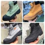 A picture of Timberland boots at 200k