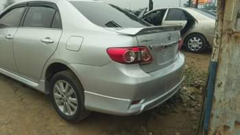 A picture of direct Belgium 2012 corolla 9 5mill port Harcourt