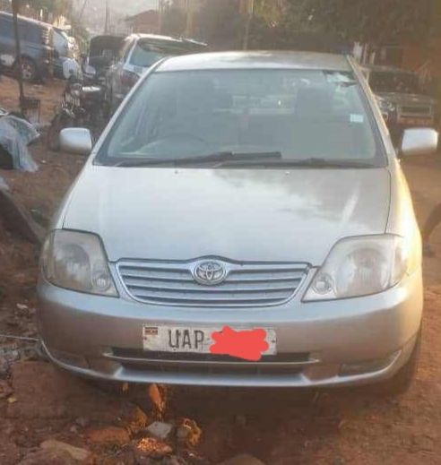A picture of Toyota corolla