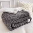 A picture of 4 PCS WOOLEN BEDCOVERS