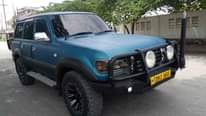 A picture of Toyota land cruise Engine 1hz Colour blue Cc 4100 Full