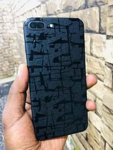 A picture of I phone 8 plus 64gb fingerprints active battery 100 storage