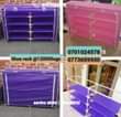 A picture of Shoe racks 120000ugx call 0701024578