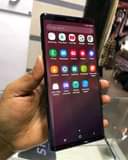 A picture of Samsung note 9