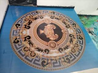 A picture of 3D epoxy graphics