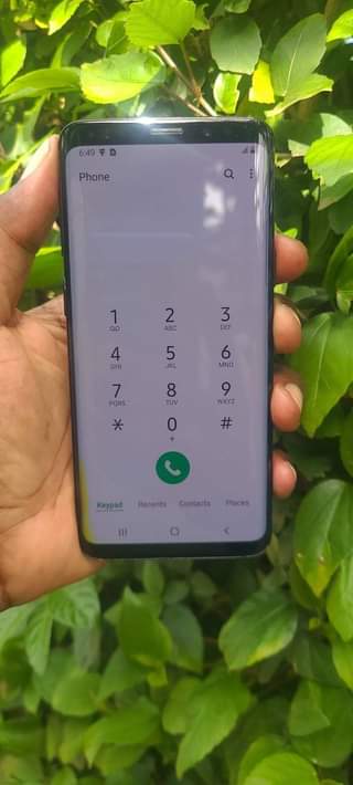 A picture of Samsung galaxy S9