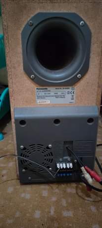 A picture of Panasonic active subwoofer