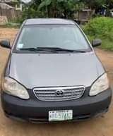A picture of Toyota corolla