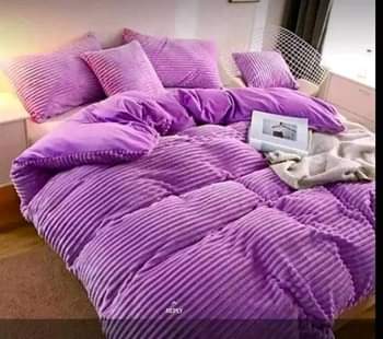 A picture of Duve covers in our store at awhole sale price