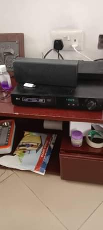 A picture of LG home theatre