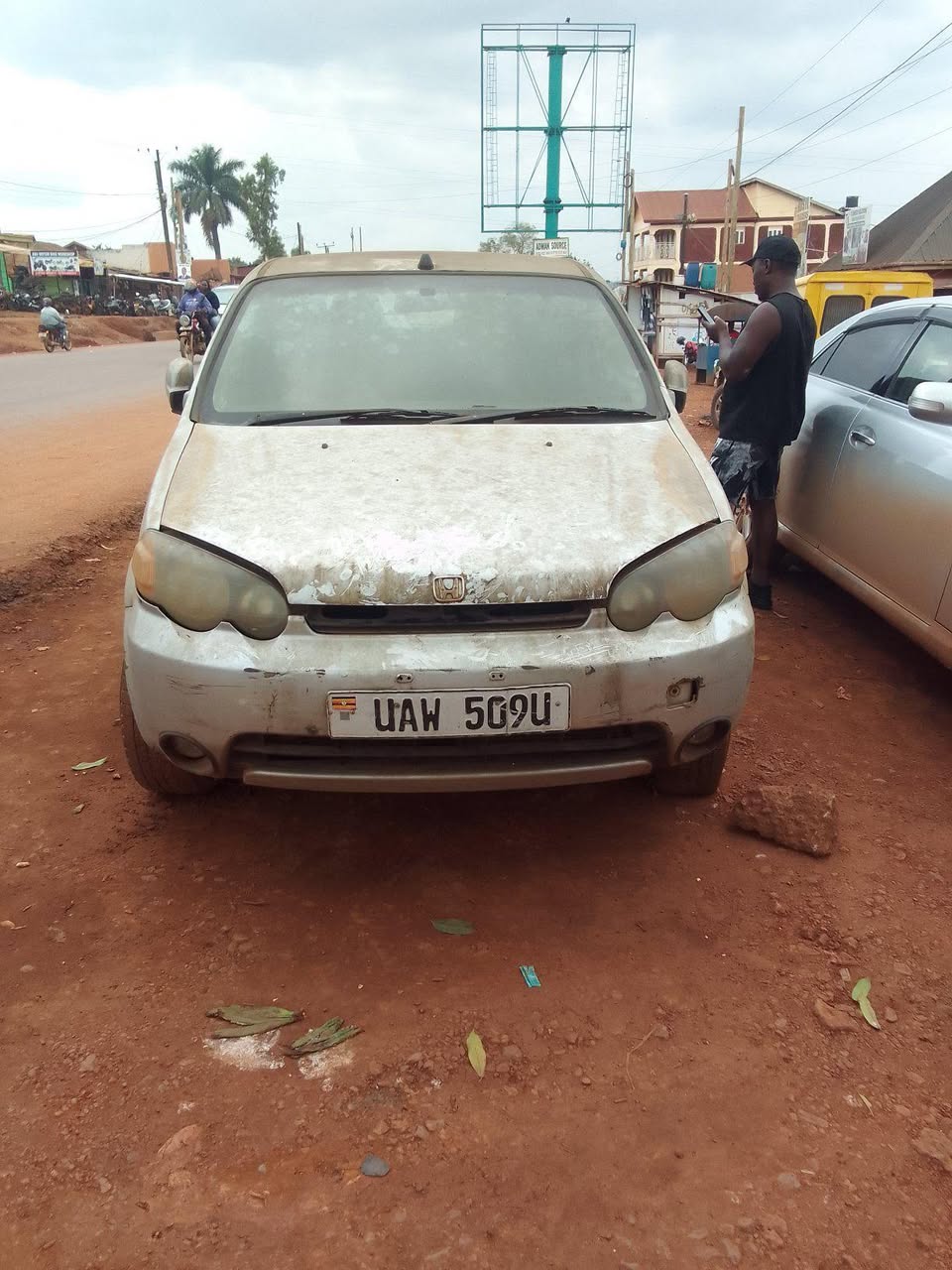A picture of A honda car