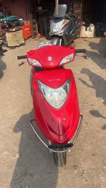 A picture of Japanese scooters
