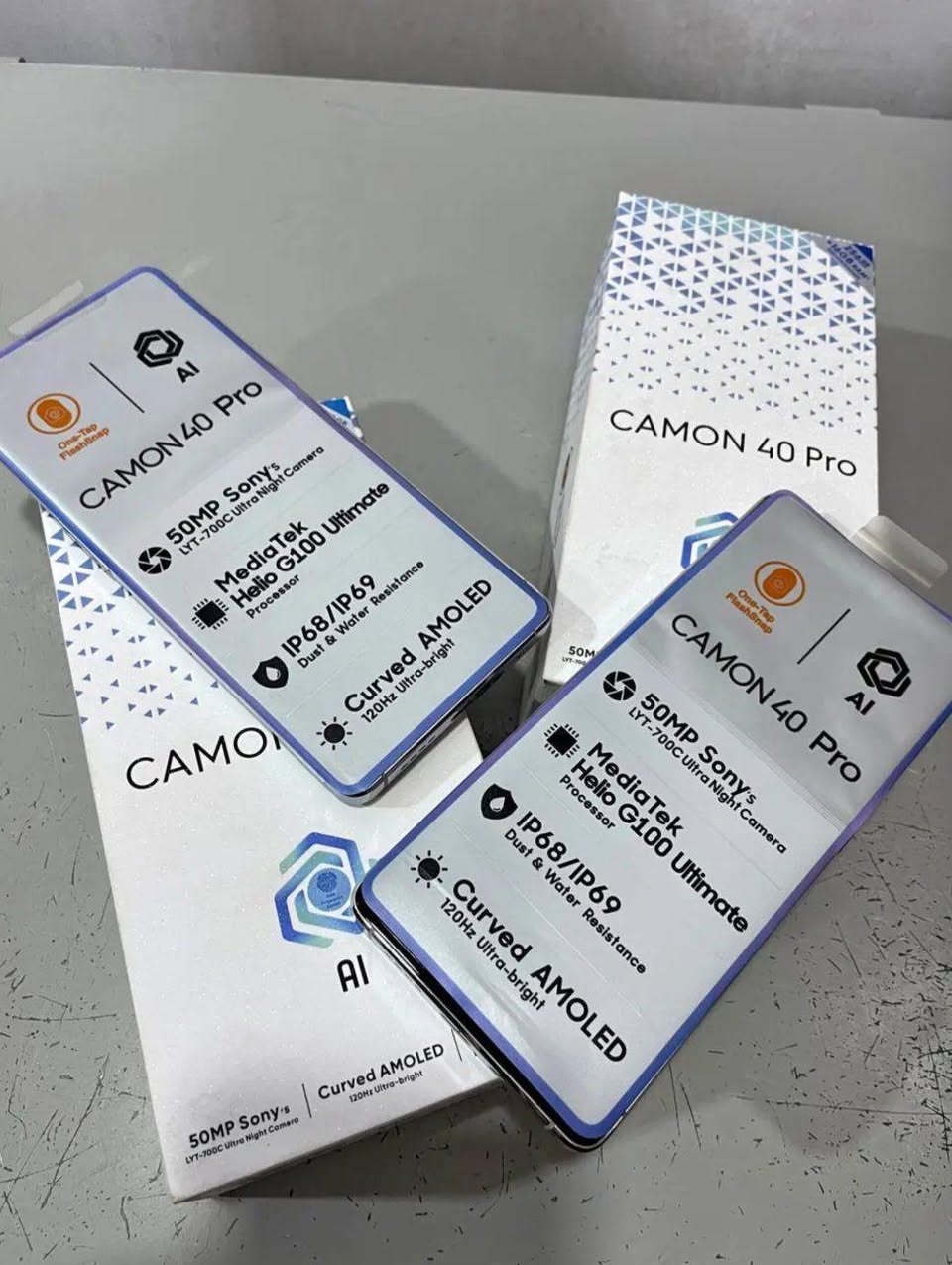 A picture of Original Tecno Camon 40 pro