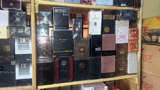 A picture of Perfume and car air freshener