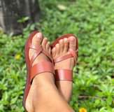 A picture of Pure leather sandals