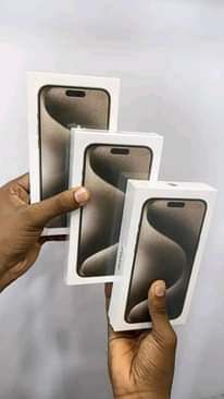 A picture of Iphone 15pro max on sale