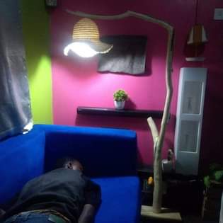 A picture of Craft Lamp For Sitting room Bedroom available