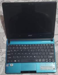 A picture of Acer mini laptop