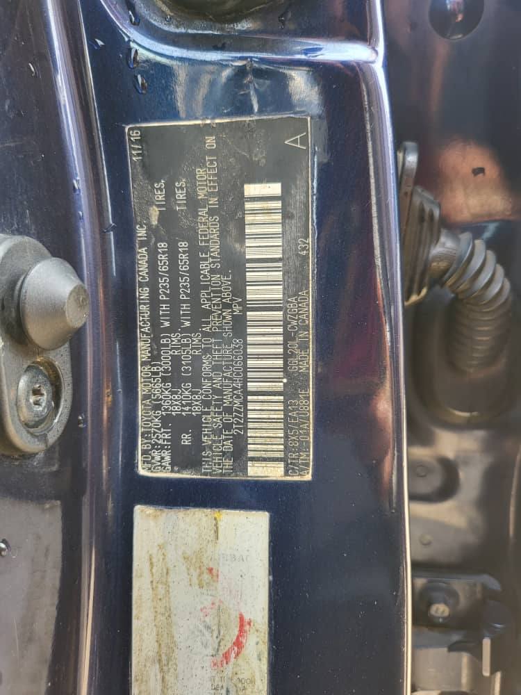 A picture of Atwoof Atwoof First body Pan Rx350 017 Toks Used not