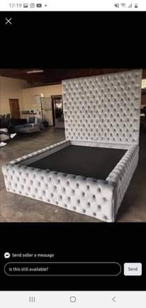 A picture of Serious customer for headboard drawers beds and more if you