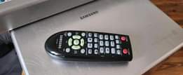 A picture of Samsung sound bar with wireless sub