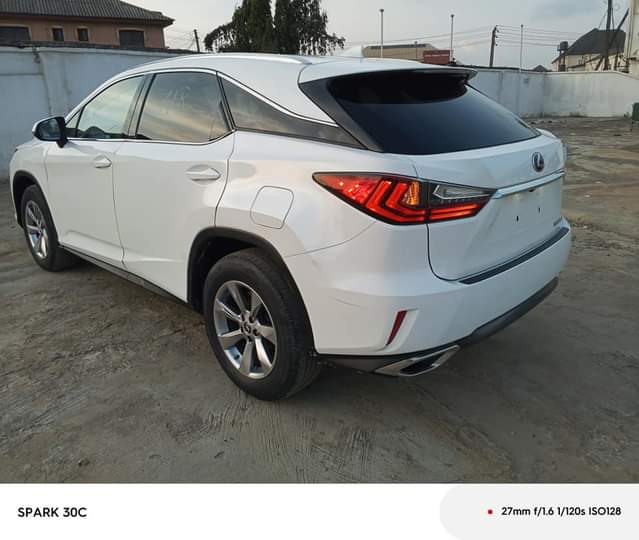 A picture of Lexus Rx 350 2023 model tokunbo