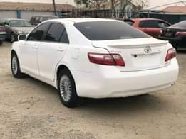 A picture of WHITE MUSCLE An Extremely Clean Toyota Camry 2008 Model With