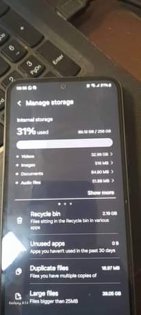 A picture of Samsung A54 5g 256gb 8gb ram