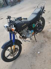A picture of Haojue cc 125 8 haina kipengele