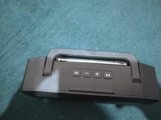 A picture of Bluetooth speaker