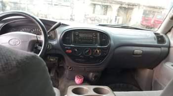 A picture of Toyota tundra With good engine Sharp tyres Sweet interior Good