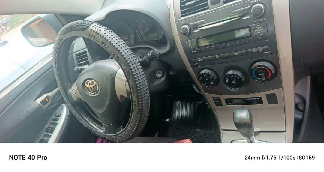 A picture of Used but not register Toyota Corolla 2010 Engine Gear Body