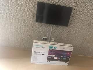 A picture of Hisense 43 inches smart TV