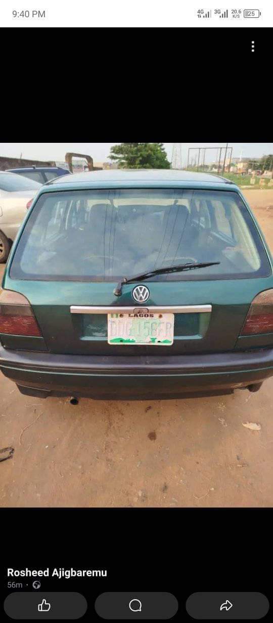 A picture of 2000 Volkswagen Golf 3 Front wheel