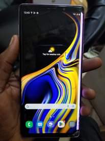 A picture of SAMSUMG GALAXY NOTE9 128GB 6GV RAM