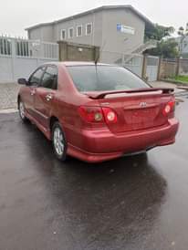 A picture of Extremely Sharp registered Toyota Corolla S 2006 model with everything