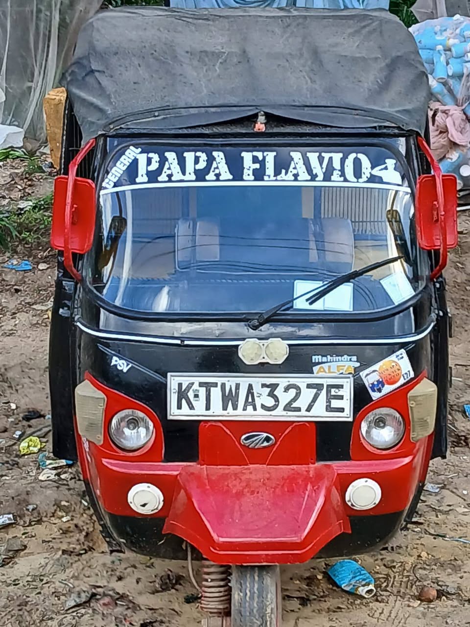 A picture of Mahindra diesel engine