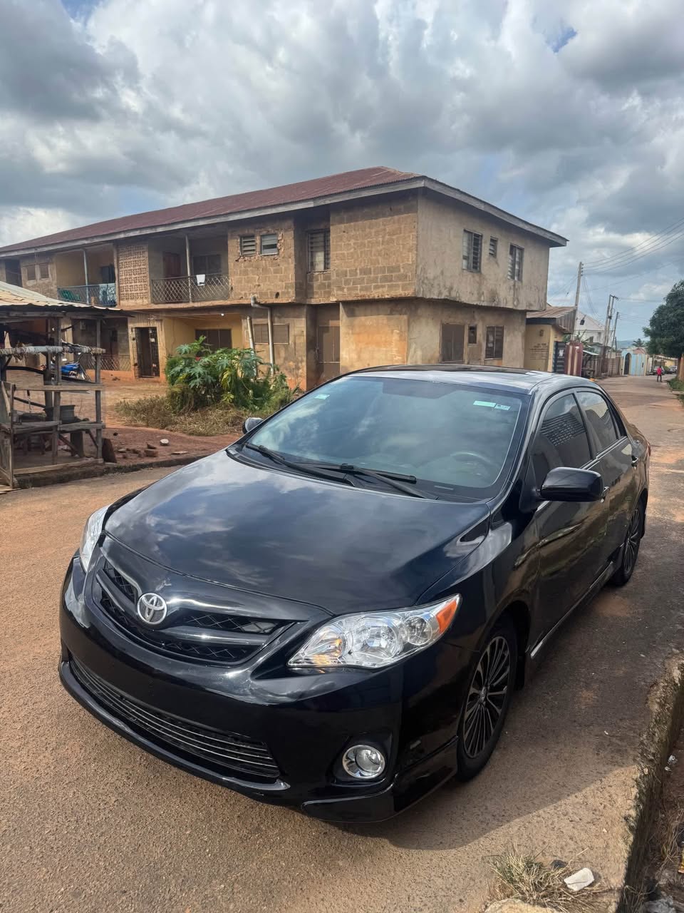 A picture of Toyota Corolla 2013 model Available for sale Price 9.5m Location